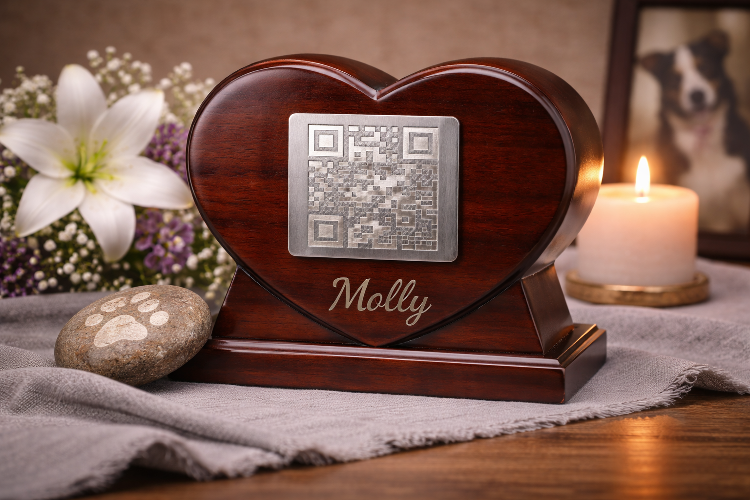 Companion memorial plate view 4